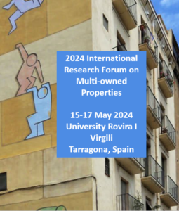 Save the date: 2024 International Research Forum on Multi-owned Properties