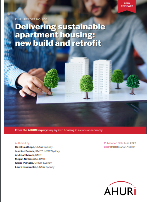 New report: Delivering sustainable apartment housing: new build and retrofit